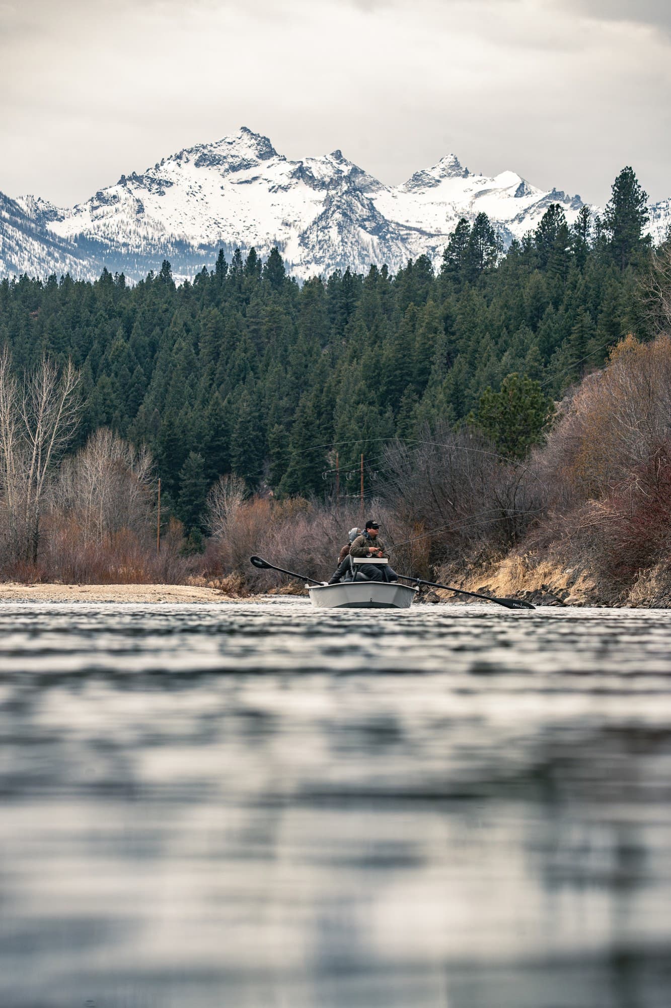 Logjam Outfitters guides on the river — Corvallis, MT